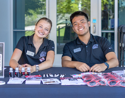 Students with Business Student Government