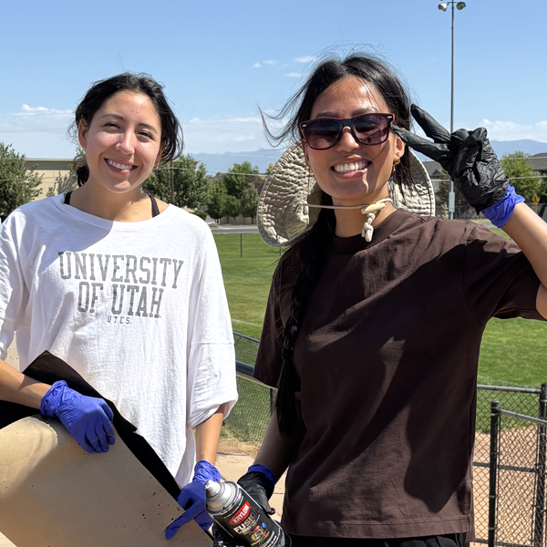 Opportunity Scholars at their service event