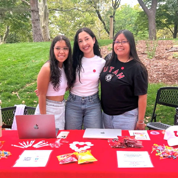 DIB-600px Students in the Dreamers in Business Student Org at the David Eccles School of Business